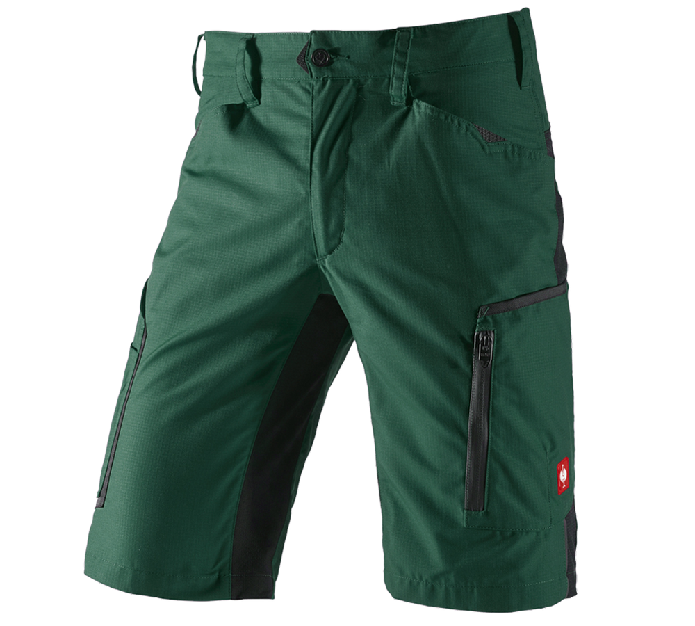 Arbetsbyxor: Shorts e.s.vision, herrar + grön/svart