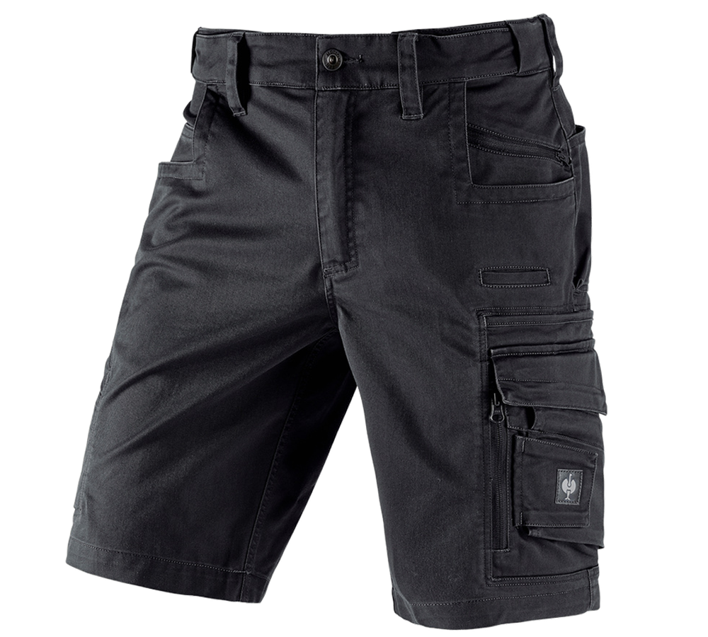 Snickare: Shorts e.s.motion ten + oxidsvart