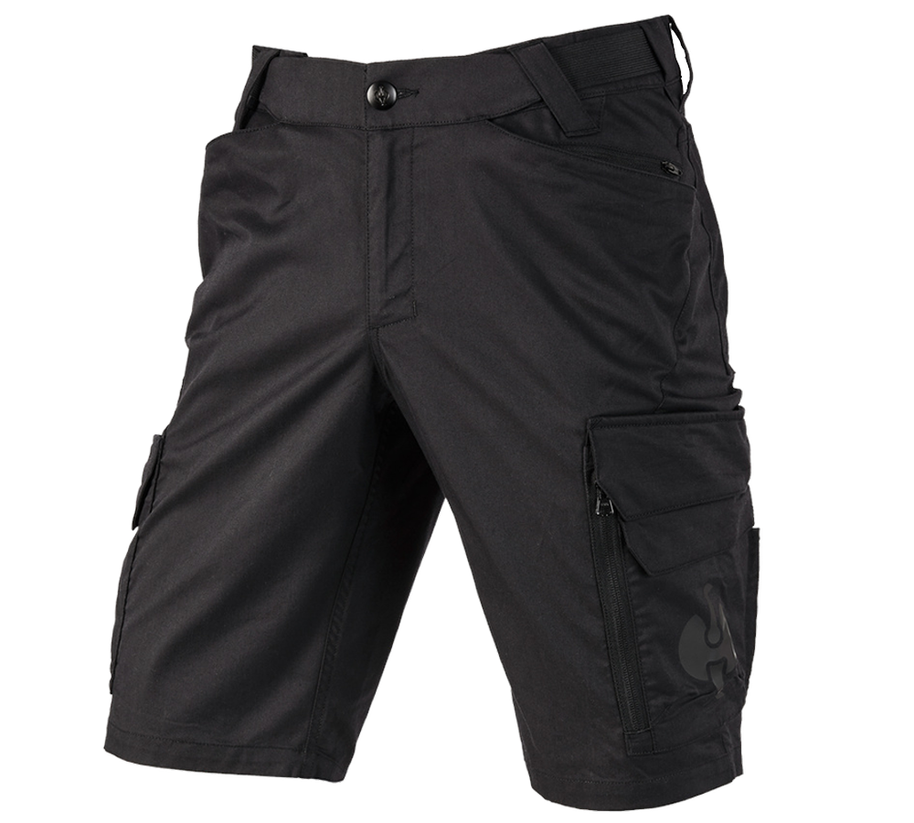 Arbetsbyxor: Shorts e.s.trail + svart