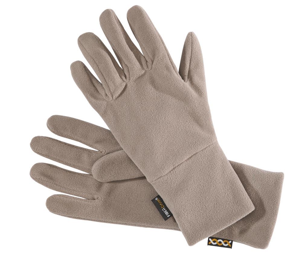 Accessories: e.s. FIBERTWIN® microfleece gloves + stone