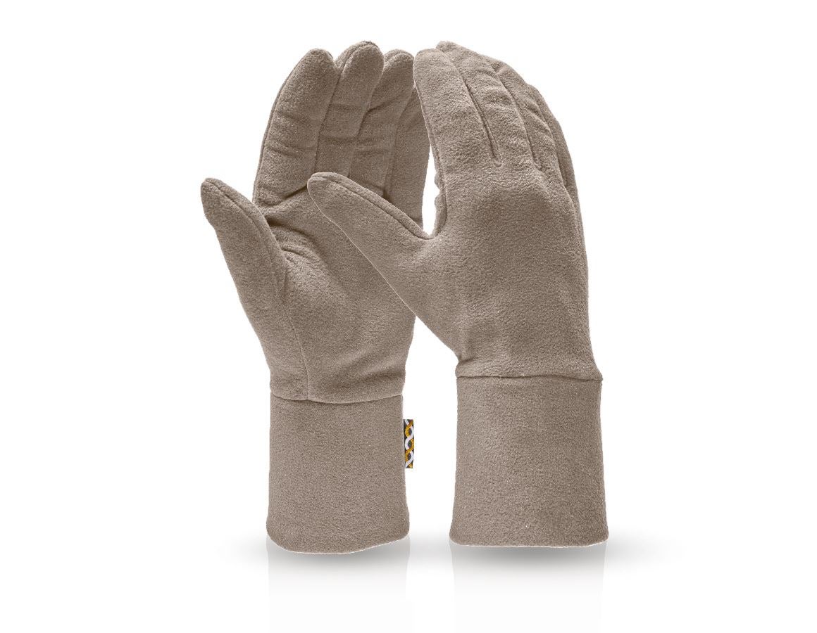 Textil: e.s. FIBERTWIN® microfleece handskar + sten