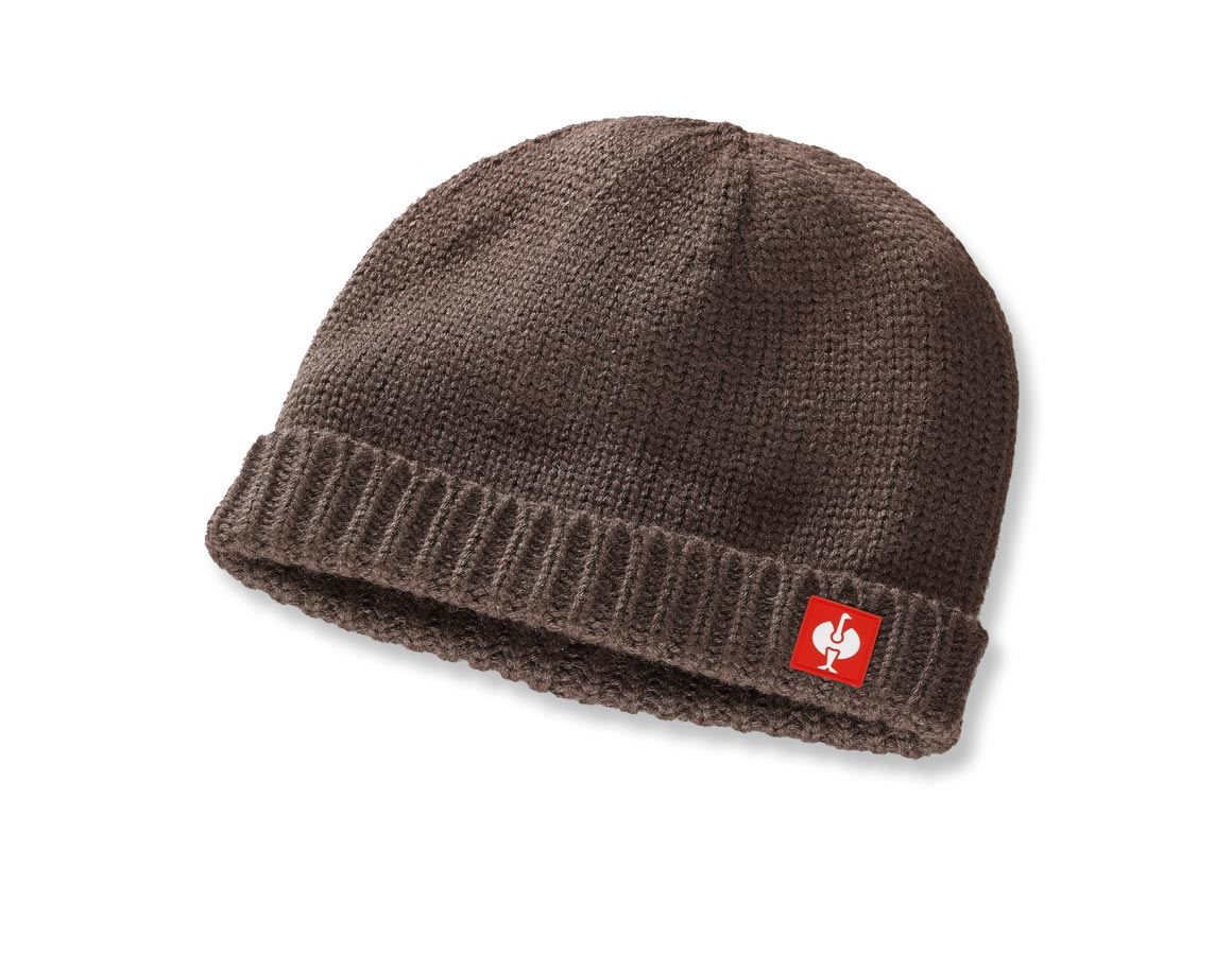 Accessories: Knitted cap e.s.roughtough + bark