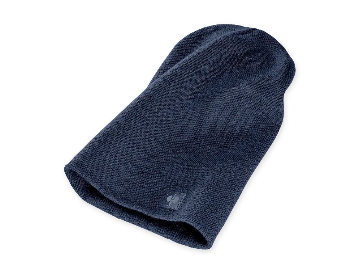 Accessories: Knitted cap e.s.motion ten + slateblue