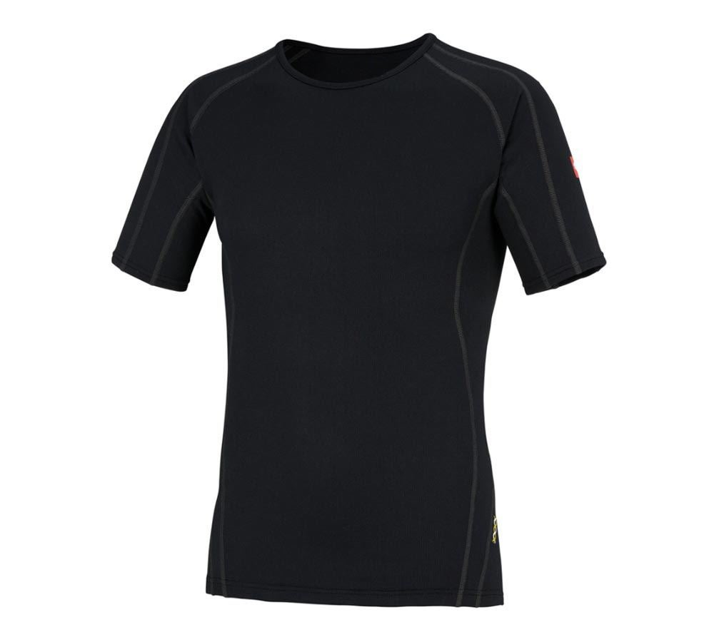 Kyla: e.s. T-shirt clima-pro - warm, herrar + svart