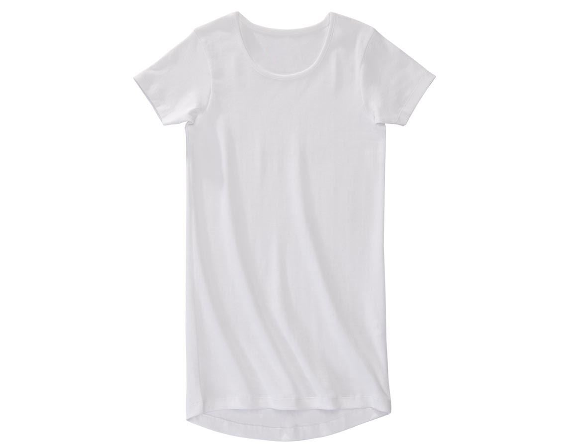 Underkläder |  Underställ: e.s. cotton rib t-shirt + vit