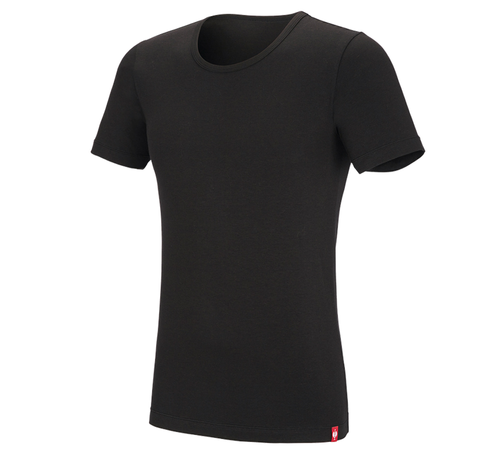 Underkläder |  Underställ: e.s. modal t-shirt + svart