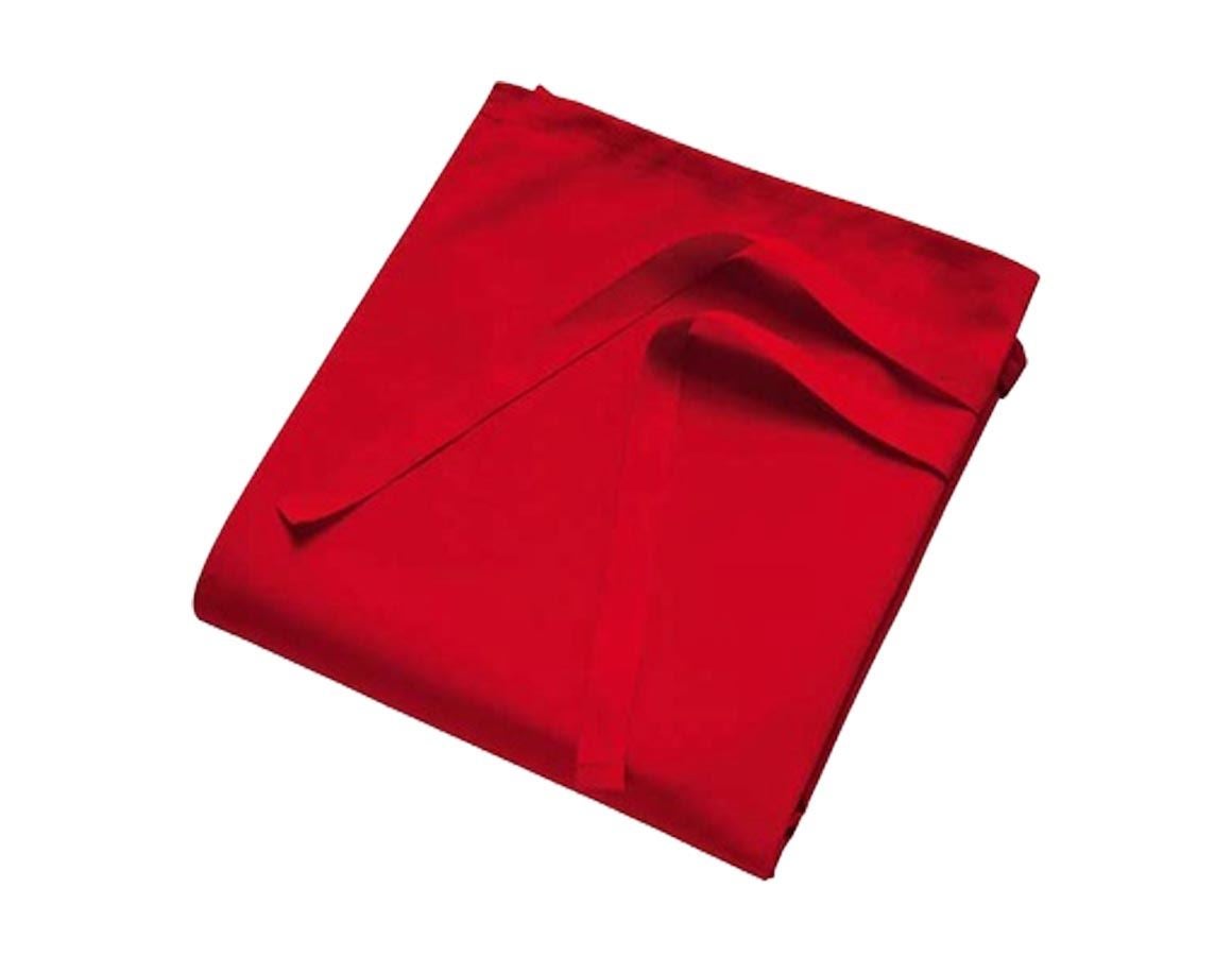 Förkläde: Bröstlappsförkläde Villach + röd