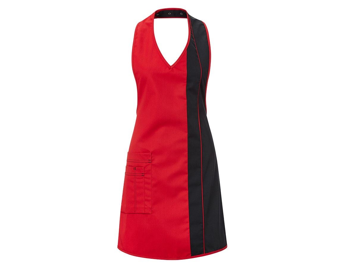 Topics: Ladies' apron  Teresa + red/black