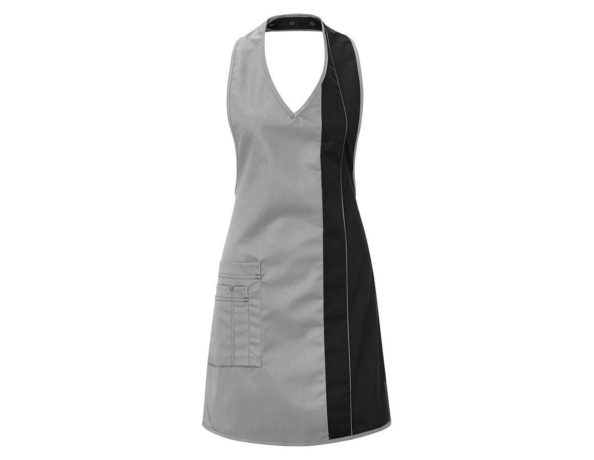 Topics: Ladies' apron  Teresa + silvergrey/black