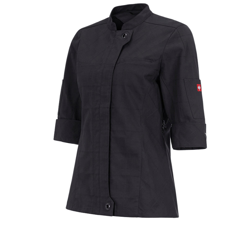 Topics: Work jacket 3/4-sleeve e.s.fusion, ladies' + black