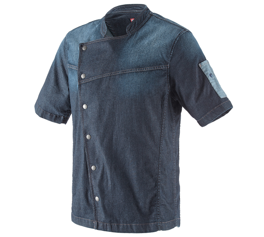 Shirts, Pullover & more: e.s. Chefs Jacket denim + mediumwashed