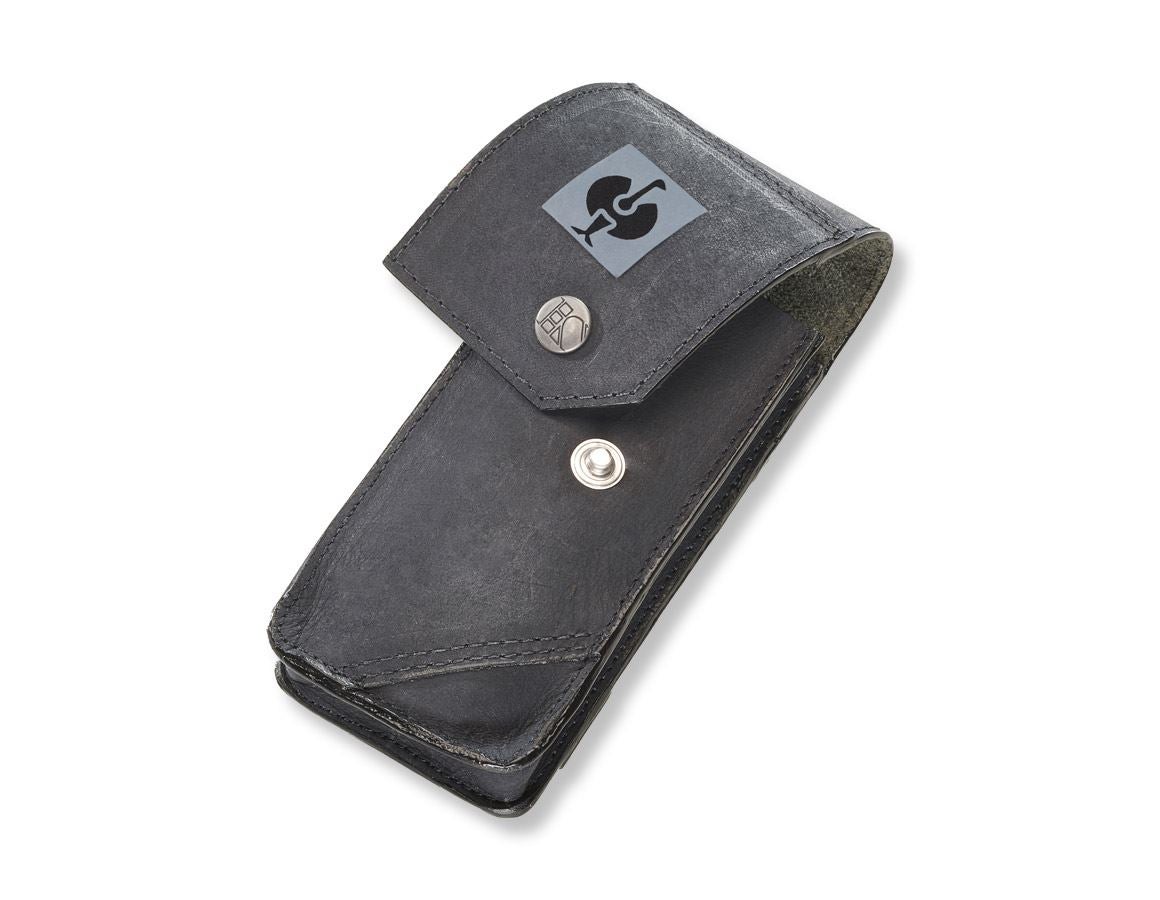 Accessoarer: Läder-knivetui e.s.vintage + svart