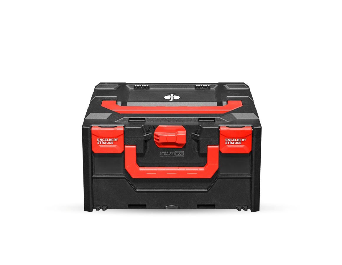 STRAUSSbox System: STRAUSSbox 215 midi + svart/röd