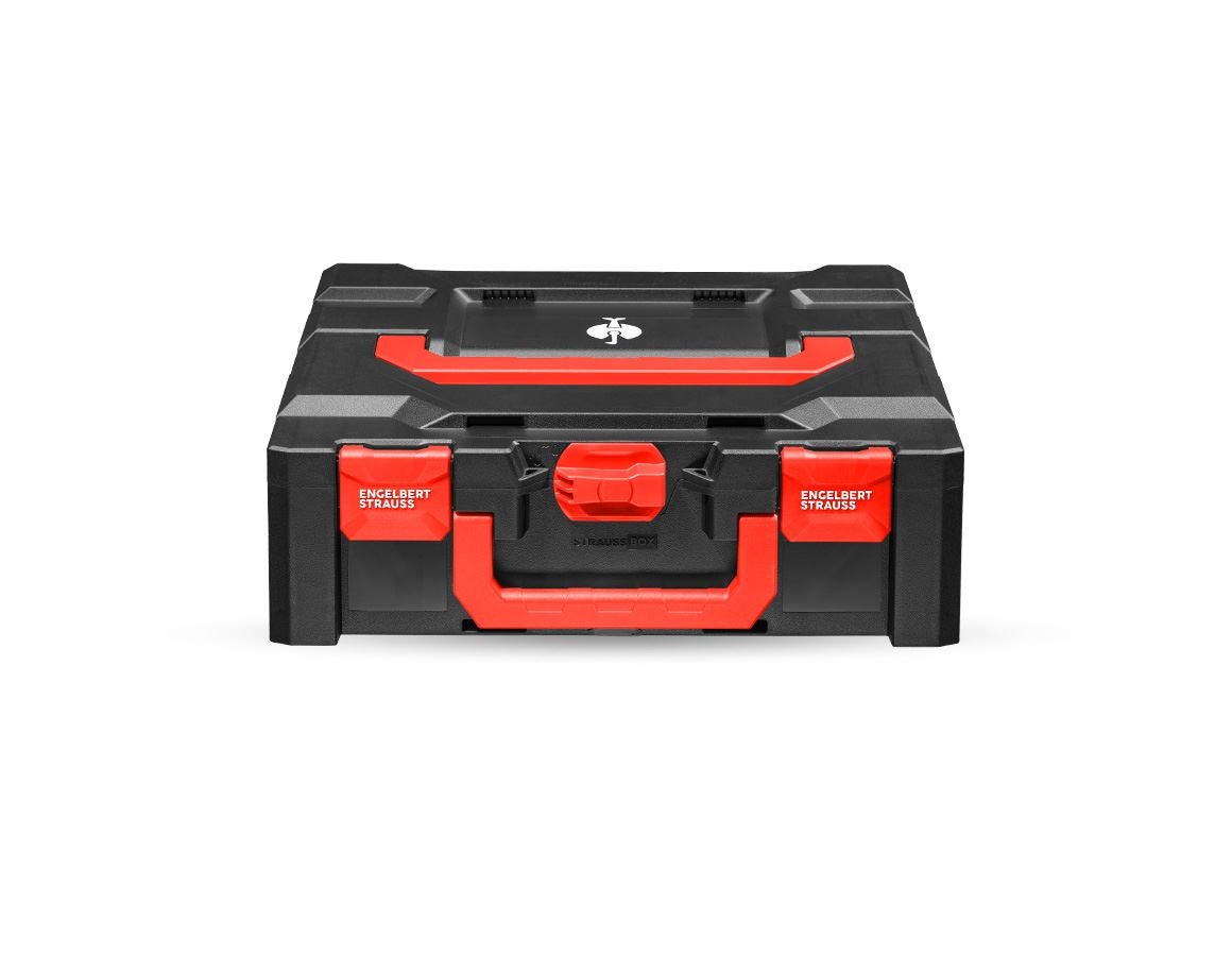STRAUSSboxarna: STRAUSSbox 145 midi+ + svart/röd