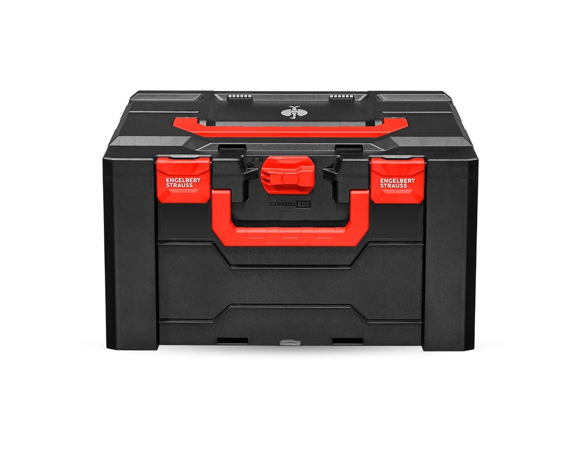 STRAUSSbox System: STRAUSSbox 280 large + svart/röd