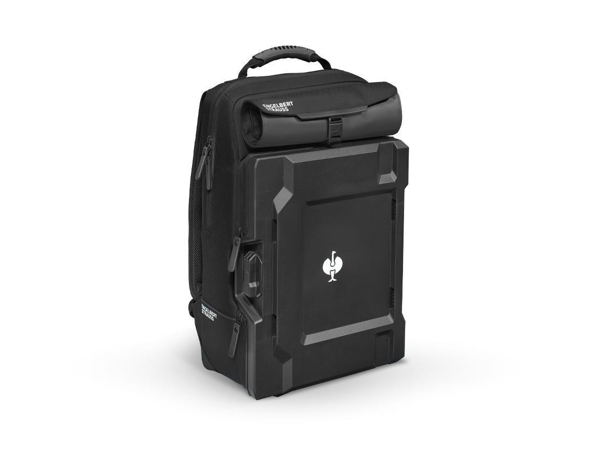 STRAUSSbox System: STRAUSSbox ryggsäck + svart