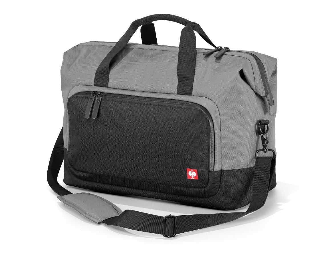 Accessories: Duffle bag-travel bag e.s.work&travel + basaltgrey/black