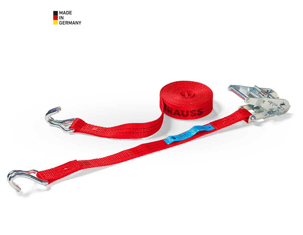 Tension straps: 2 Part Lashing strap with Ratchet + Hooks