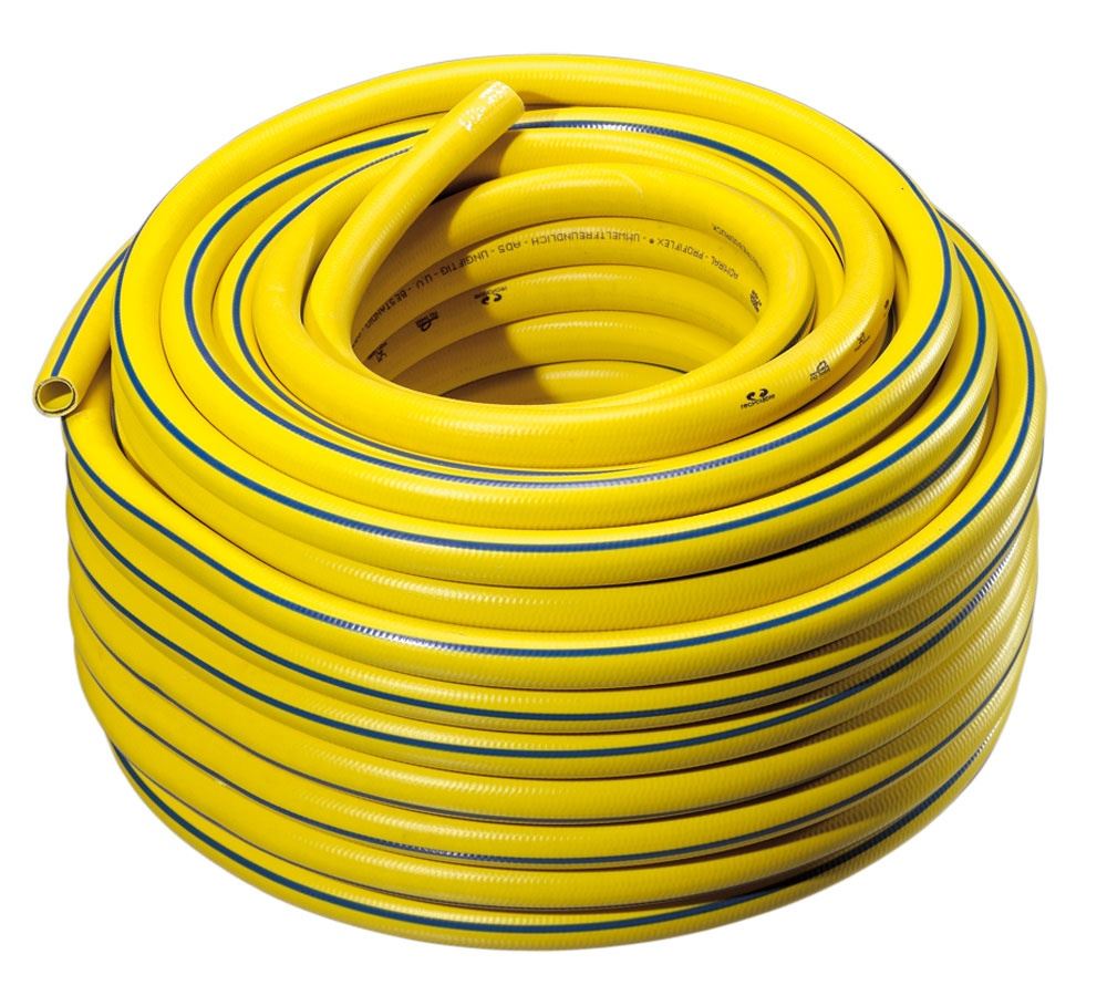 Hoses: PVC water hose 5-layer, 36 bar