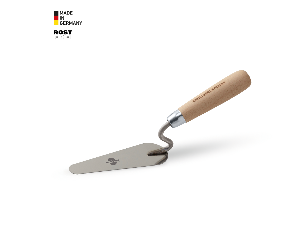 Trowels | spatulas | rubbing board: e.s. Gauging trowels, stainless steel