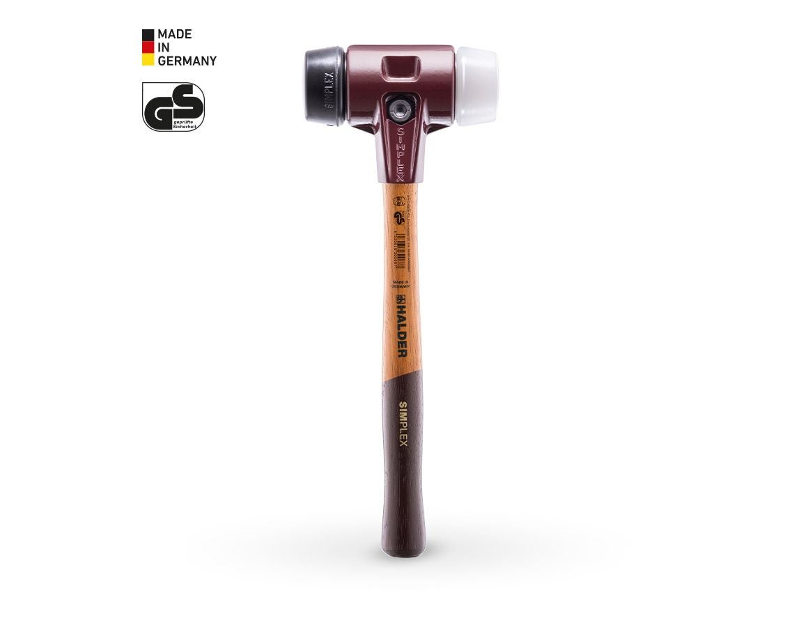 Hammers: “Easy on” hammer simplex