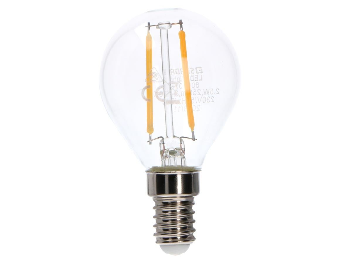 Lampor | ljus: Energisnål LED-filamentlampa Tropfen