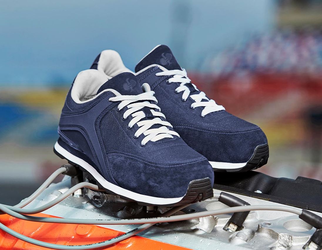 S1P: e.s. S1P Safety shoes Sutur + navy/white