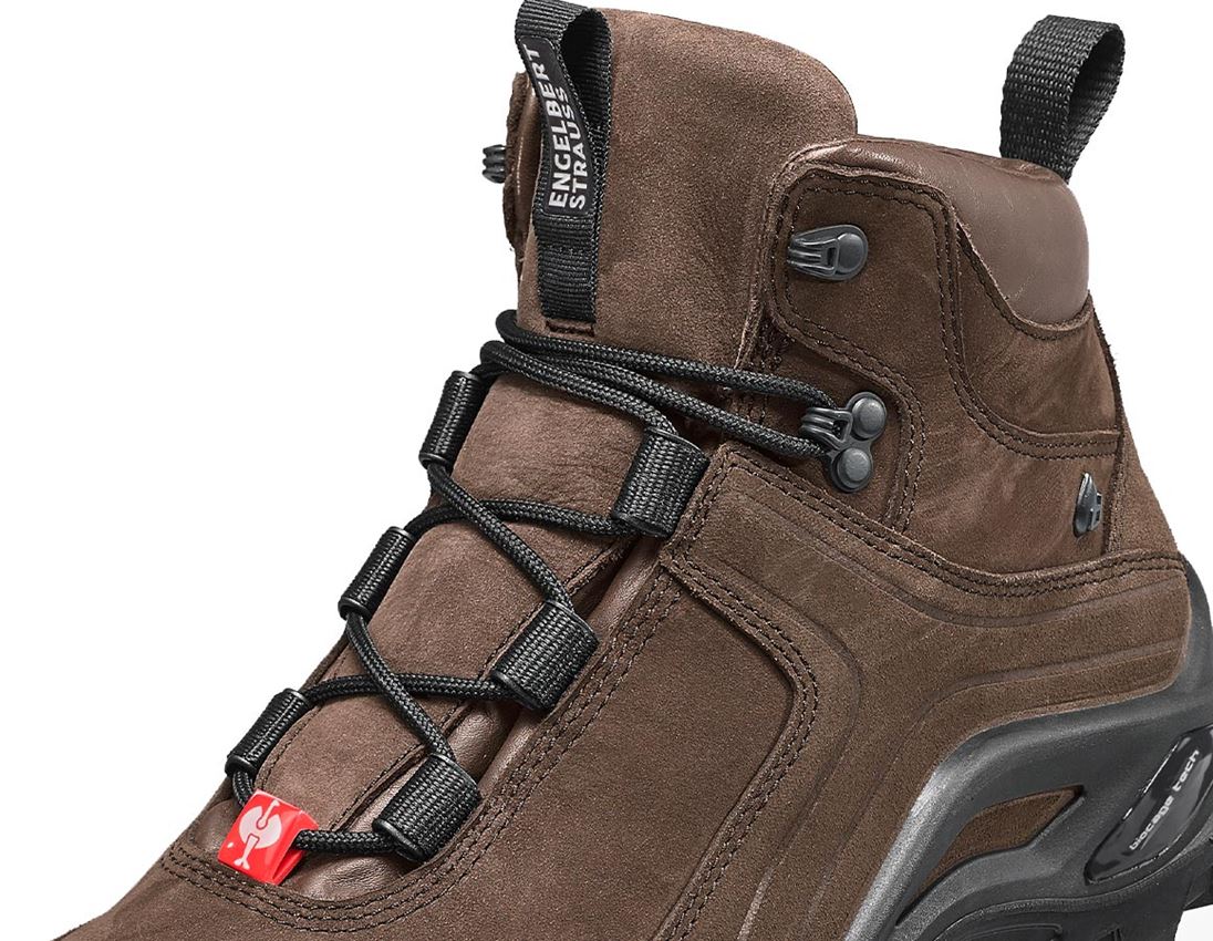 Roofer / Crafts_Footwear: e.s. S3 Safety boots Nembus mid + bark 2