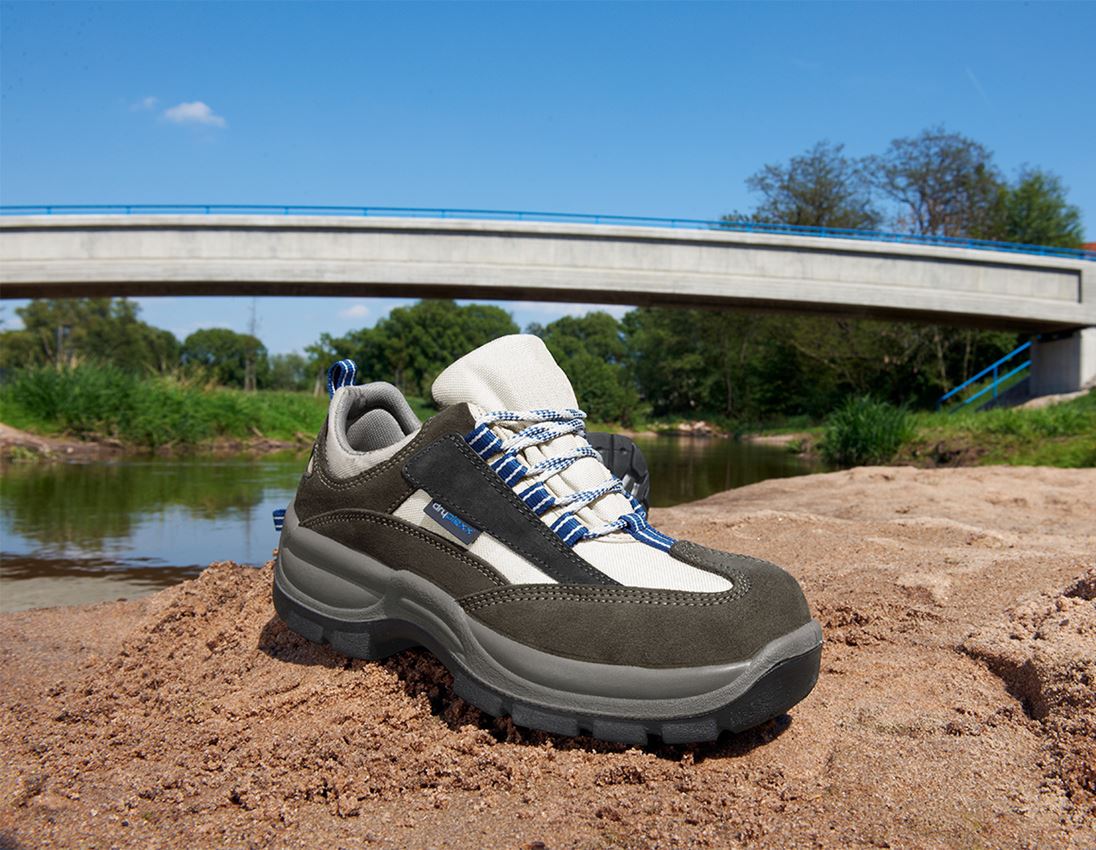 Roofer / Crafts_Footwear: S3 Safety shoes Fulda + grey/navy blue