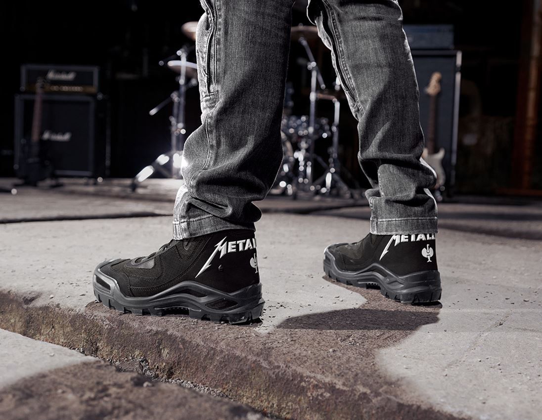 S3: Metallica safety boots + svart 1