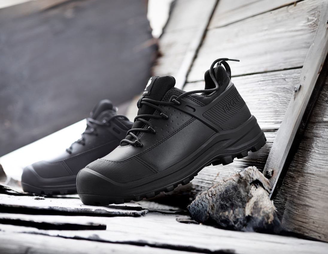 Footwear: S3 Safety shoes e.s. Katavi low + black