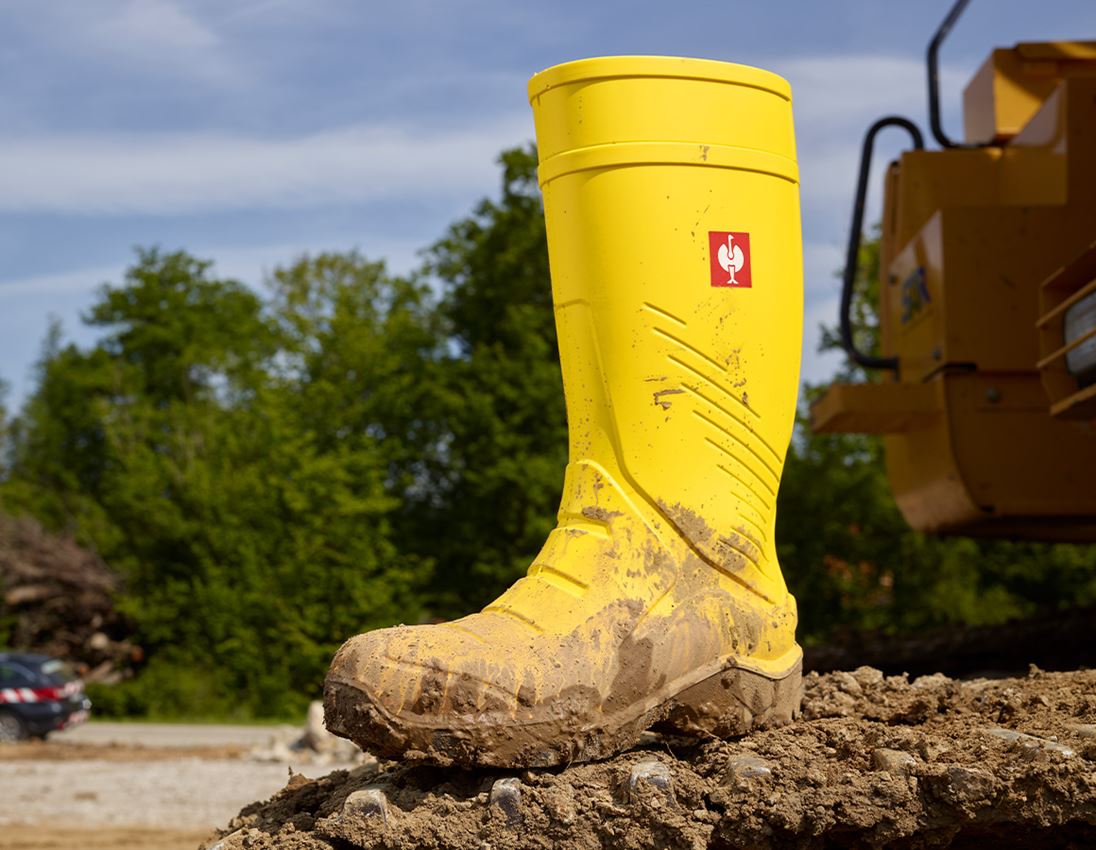 S5: e.s. S5 Safety boots Lenus + yellow