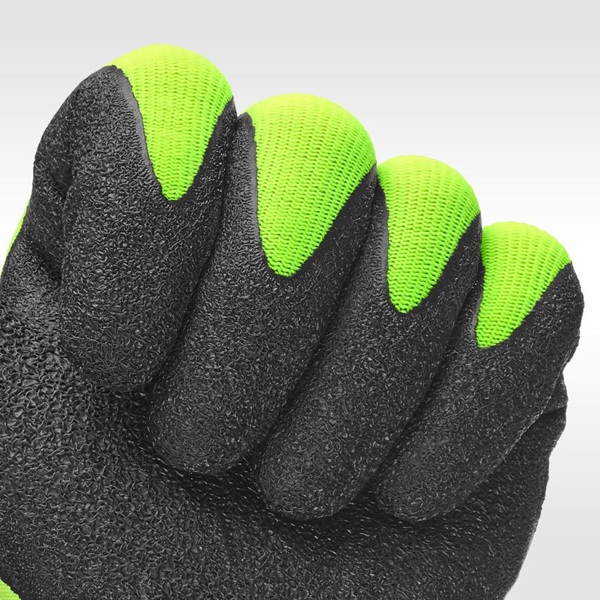 Coated: Latex knitted gloves Senso Grip 2
