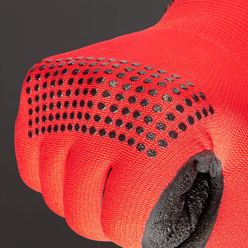 Coated: Latex knitted gloves Techno Grip 2