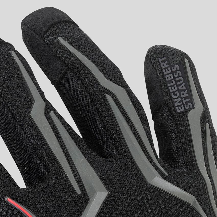 Hybrid: e.s. Mechanic's gloves Mirage + black/red 2