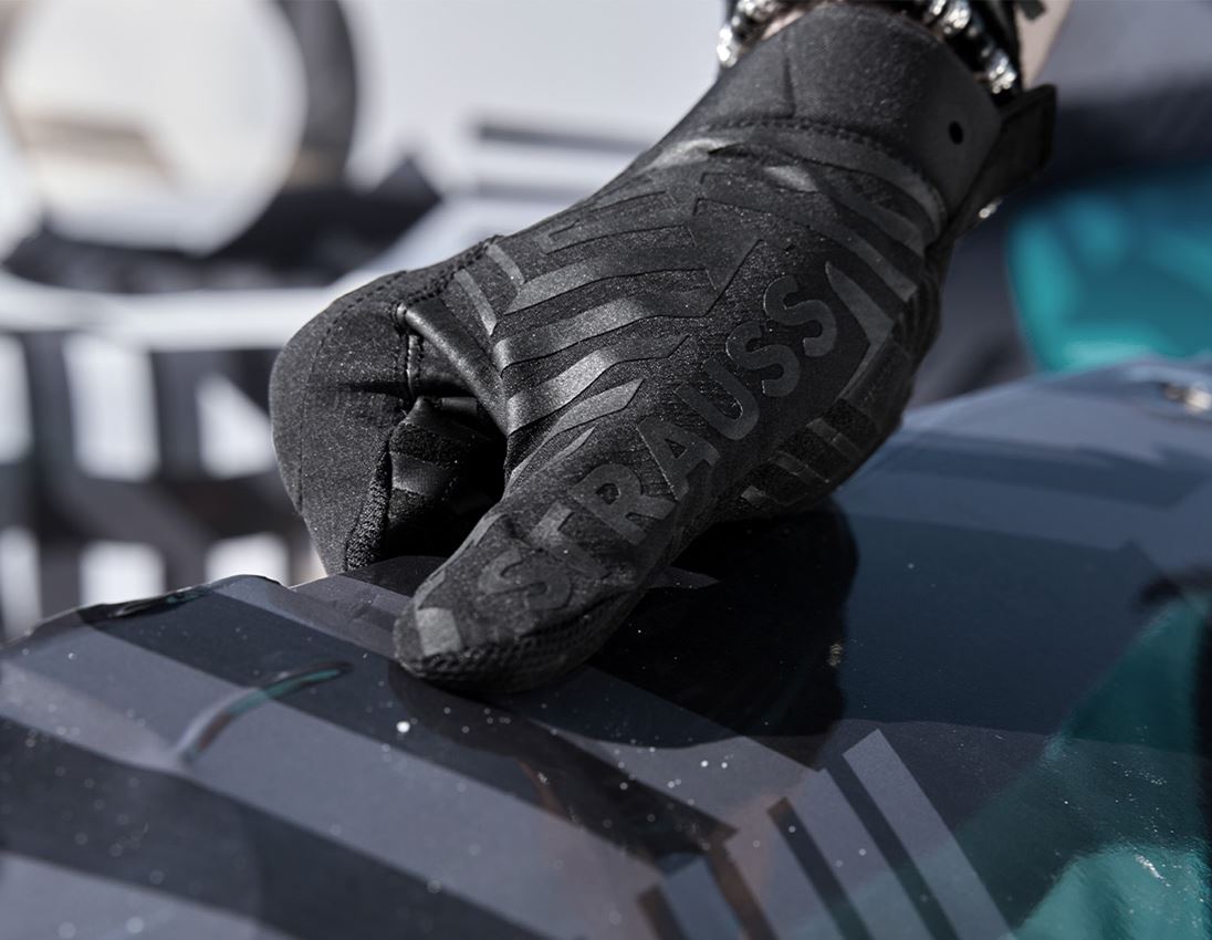 Hybrid: Gloves e.s.trail, light graphic + black 1