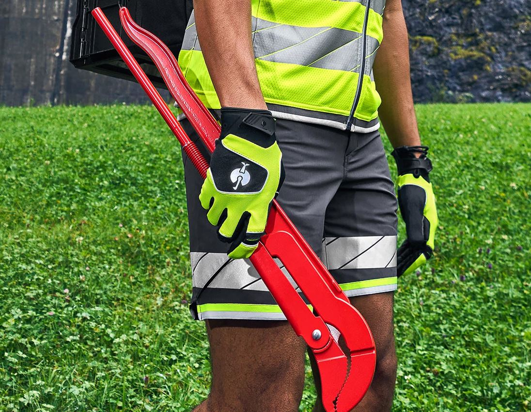 Personal Protection: Gloves e.s.ambition + black/high-vis yellow 3