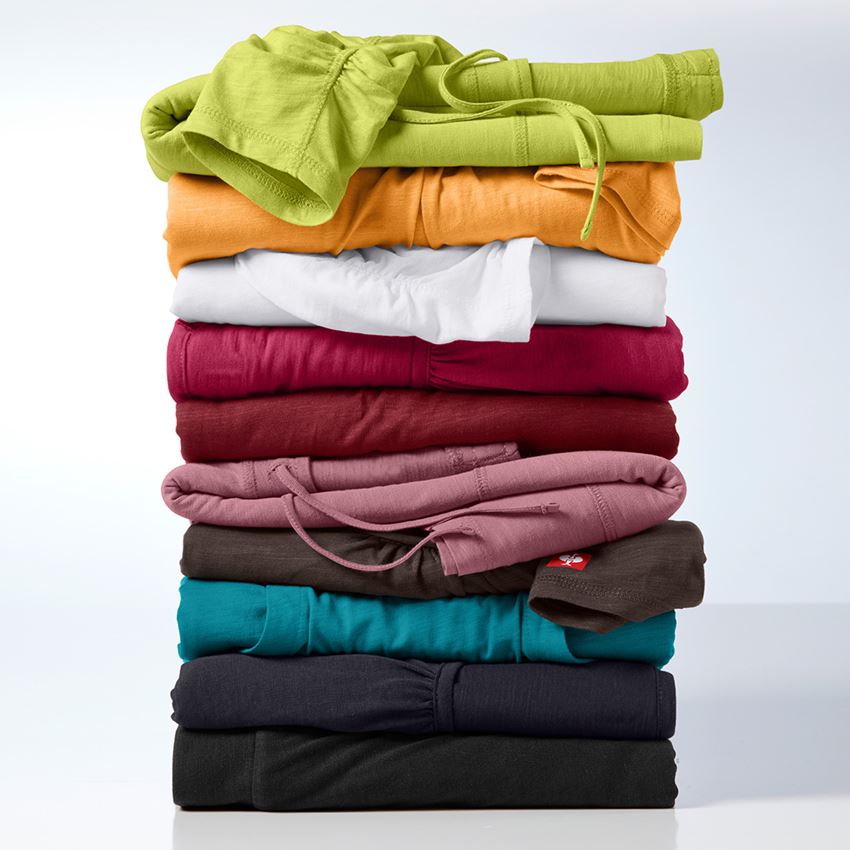Shirts, Pullover & more: e.s. Long sleeve cotton slub, ladies' + berry 2