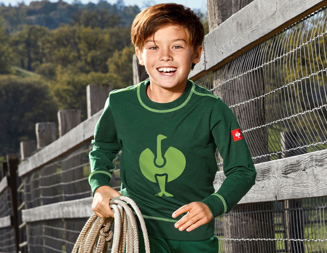 Shirts, Pullover & more: Sweatshirt e.s.motion 2020, children's + green/seagreen