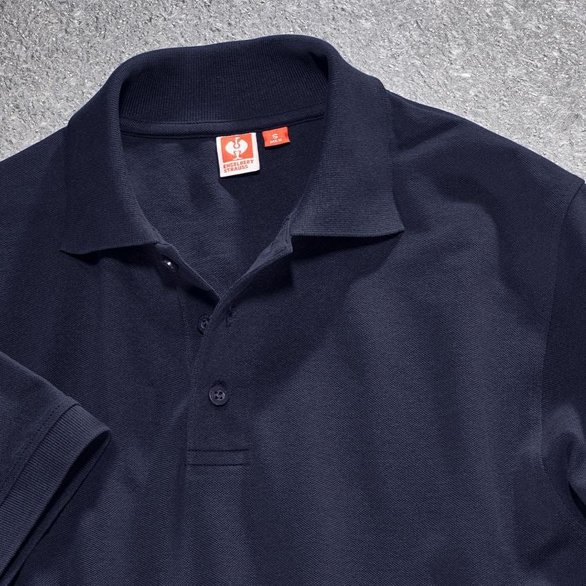 Shirts, Pullover & more: Pique-Polo e.s.industry + navy 2