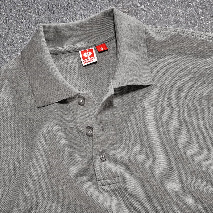 Shirts, Pullover & more: Pique-Polo e.s.industry + grey melange 2