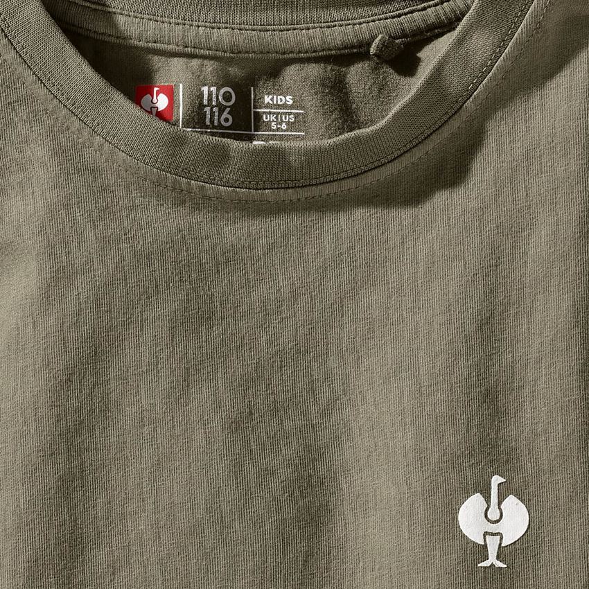 Överdelar: T-Shirt e.s.motion ten pure, barn + mossgrön vintage 2