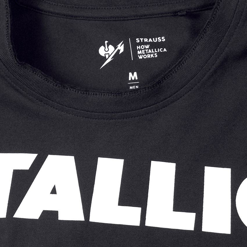 Collaborations: Metallica cotton tee + black 2