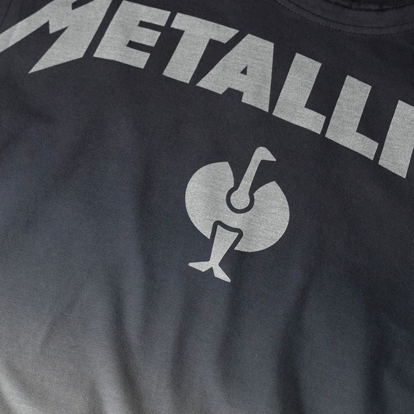 Samarbeten: Metallica cotton tee + svart/granit 2