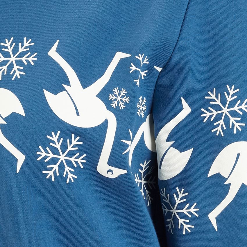 Presentidéer: e.s. Norge-sweatshirt, dam + baltikblå 2