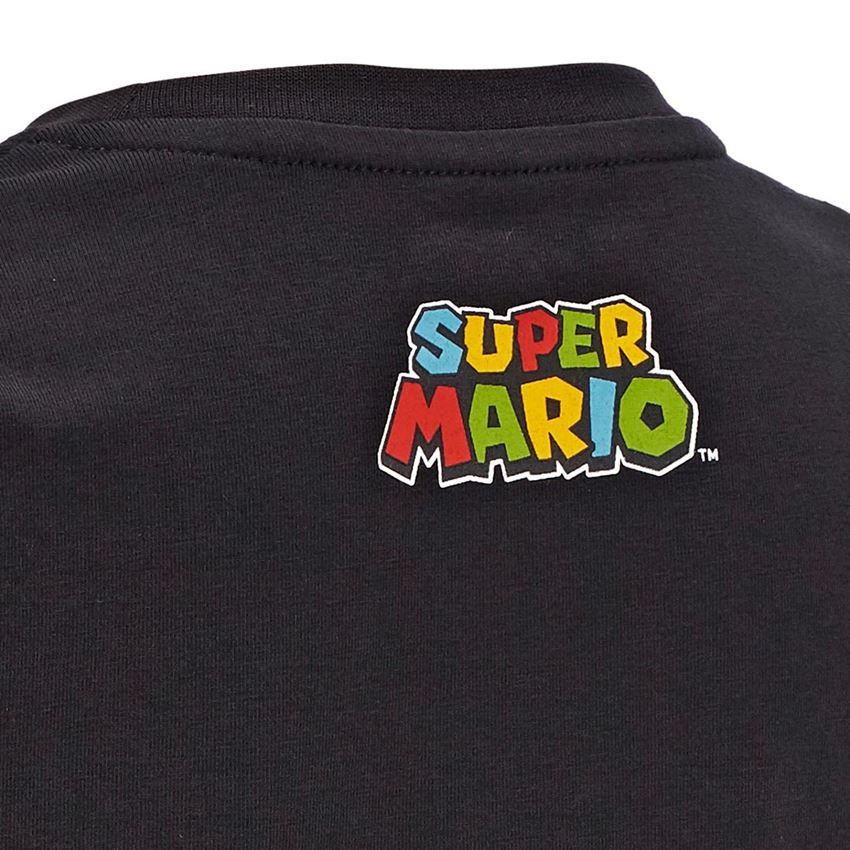 Överdelar: Super Mario T-shirt, barn + svart 2