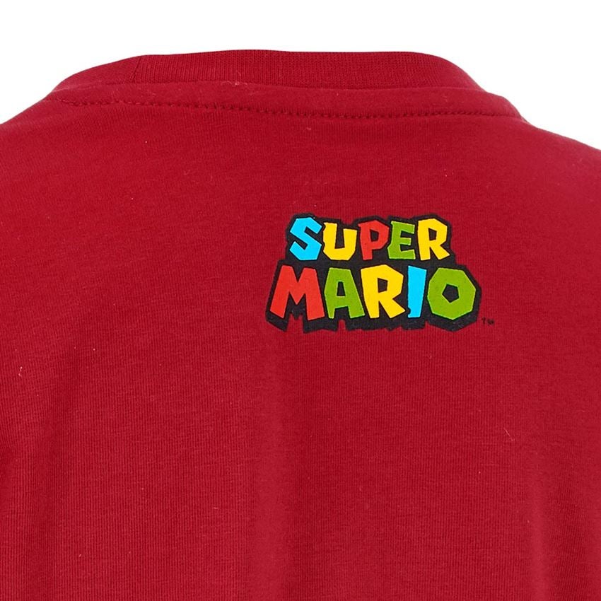 Samarbeten: Super Mario T-shirt, barn + eldröd 2