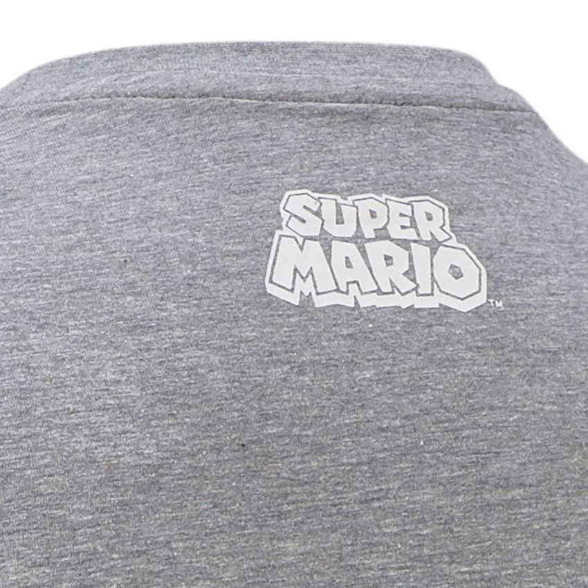Överdelar: Super Mario t-shirt, herr + gråmelerad 2