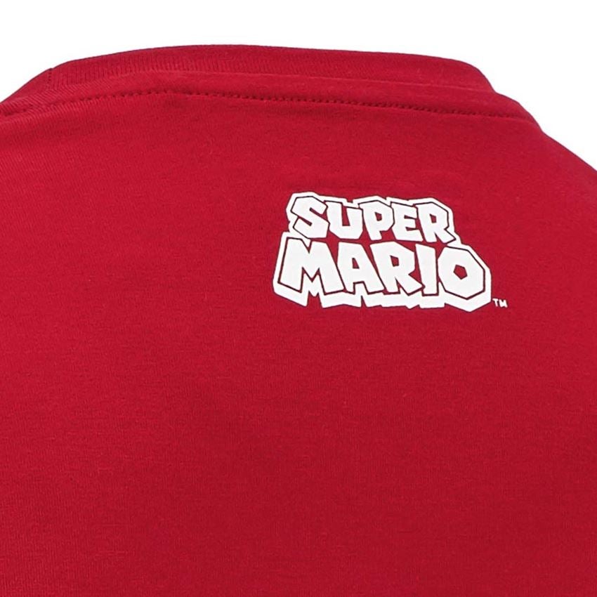 Samarbeten: Super Mario t-shirt, herr + eldröd 2