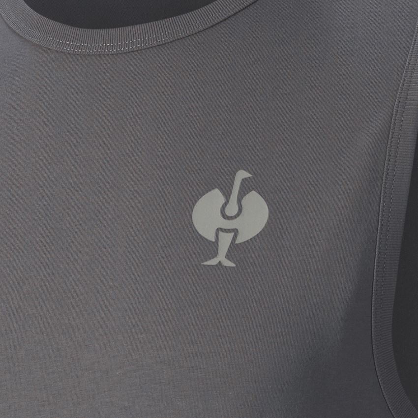 Kläder: Athletic-shirt e.s.iconic + karbongrå 2